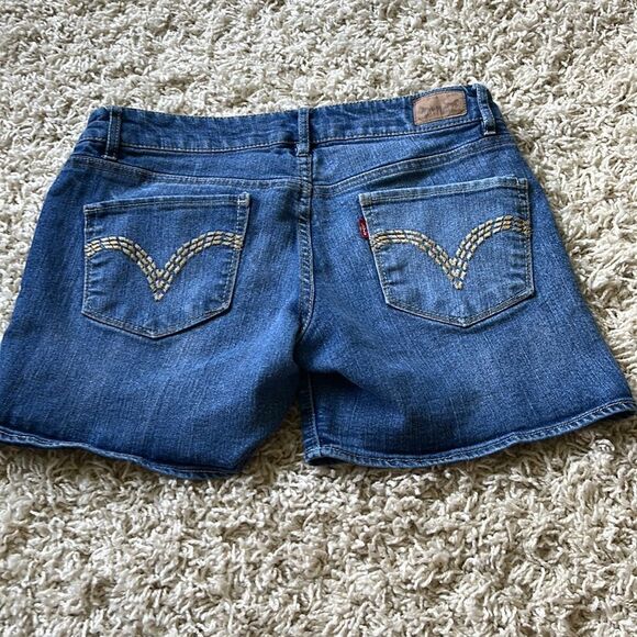 Levi's Jeans Genuinely Crafted Juniors Jean Short Size 9 Sewn Hem RN# 81917 - Picture 5 of 11